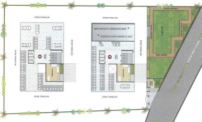 Master Plan of Varni Shree Valley in Dabholi, Surat - Image 87738