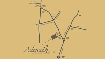 Location of Labh Adinath Bliss - Image 87835
