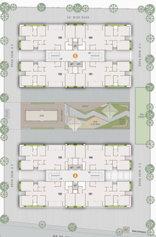 Master Plan of Kalash Imperial Square in Kathwada, Ahmedabad - Image 88781