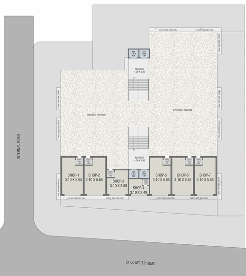 Master Plan of Amardeep Heritage in Ajwa Road, Vadodara - Image 102858