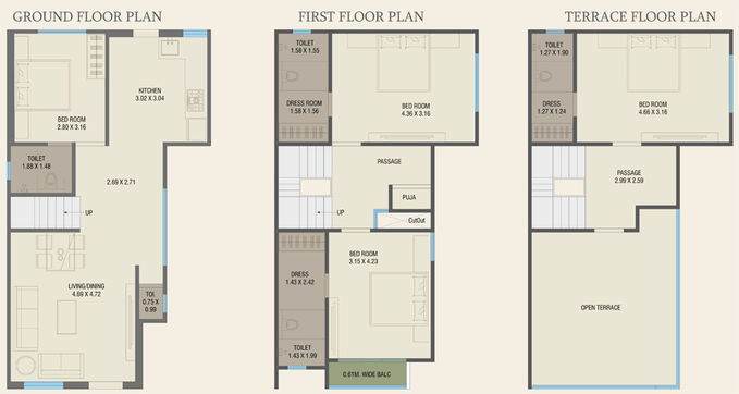 4 BHK House/Villa in Amardeep Villa in Chhani, Vadodara - Image 800484