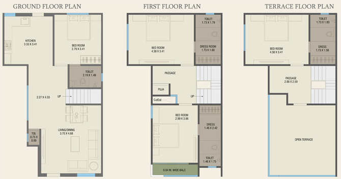 4 BHK House/Villa in Amardeep Villa in Chhani, Vadodara - Image 800483
