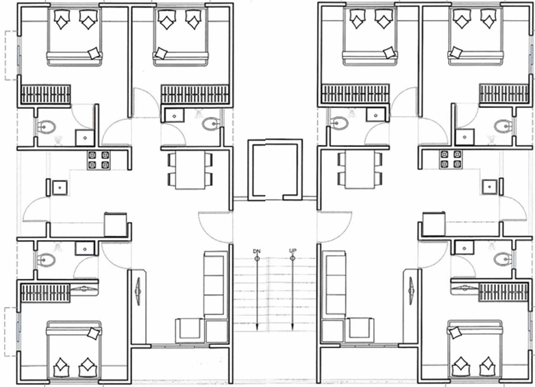 Floor Plan of Hari Om Elegance in Tandalja, Vadodara - Image 87975