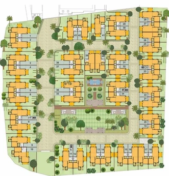 Master Plan of Siddhivinayak Bella Casa Elite in Kasindra, Ahmedabad - Image 88871