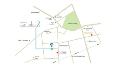 Location of Swara Sapphire 2 - Image 88034