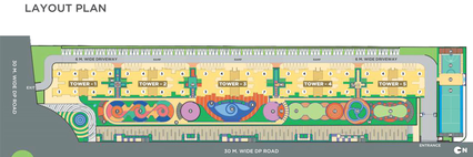 Master Plan of VTP Aethereus - Blue Waters in Mahalunge, Pune - Image 9739