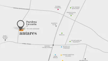 Location of Parshwa Antares - Image 89744