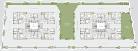 Master Plan of Parshwa Ayaan in Ambli, Ahmedabad - Image 88137