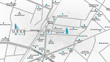 Location of Sahaj Heights - Image 90132