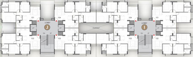 Floor Plan of Vishwanath Maher Homes 3 in Shela, Ahmedabad - Image 88156