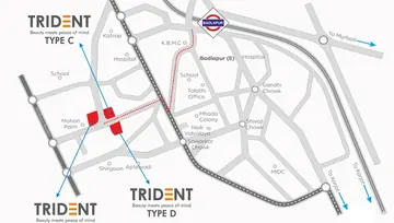 Location of Shri Krishna Trident - Image 29942