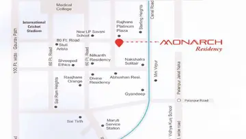Location of Monarch Residency - Image 88465