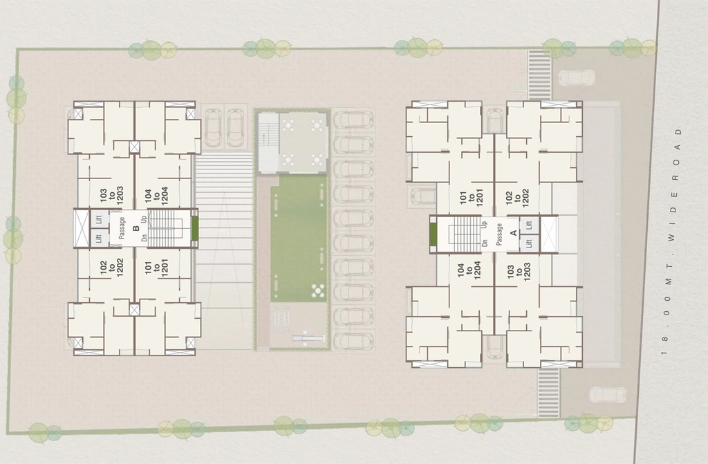 Master Plan of Aristo Arika in Bhayli Road, Vadodara - Image 88320