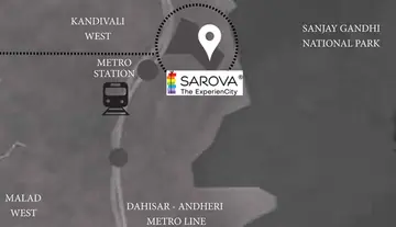 Location of Shapoorji Aquila Sarova - Image 27278