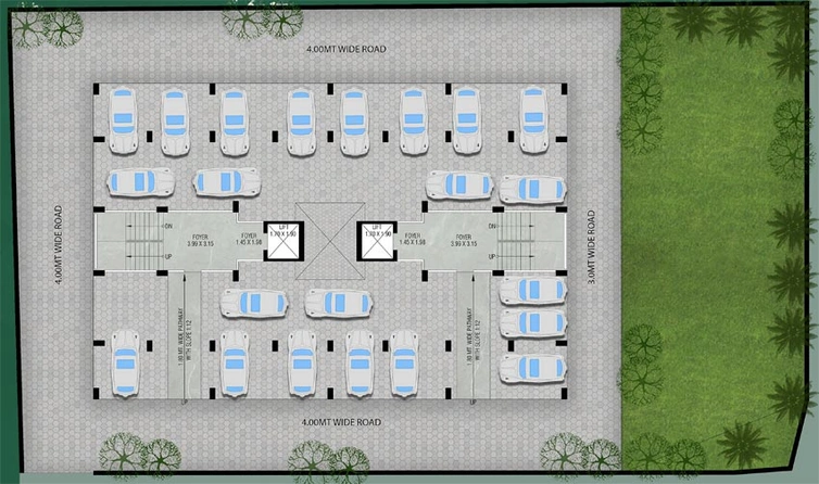 Master Plan of Murlidhar Greens in Vejalpur, Ahmedabad - Image 90142