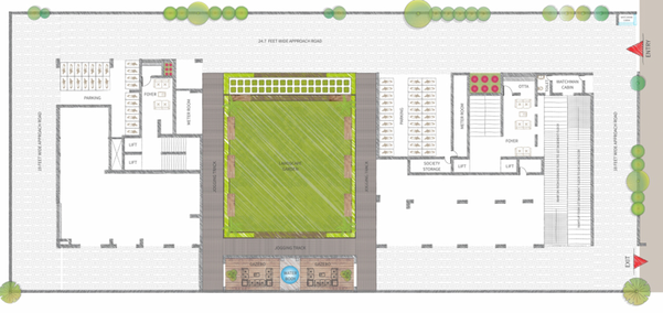 Master Plan of Blumont Blue Stone in Mota Varachha, Surat - Image 88914