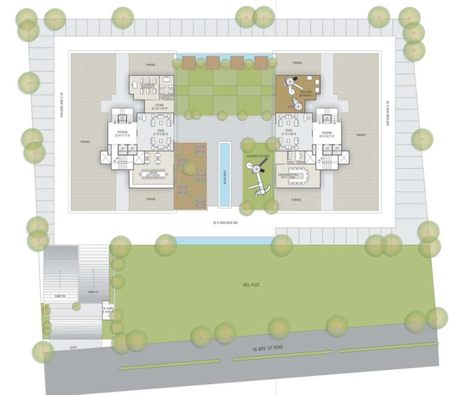 Master Plan of Blu Sparsh in Pal, Surat - Image 88929