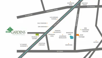 Location of Eco Gardens - Image 88939