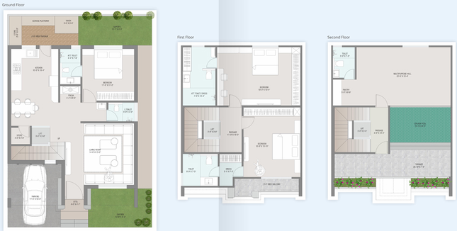 3 BHK House/Villa in Anaya Eternity in Waghodia Road, Vadodara - Image 699285