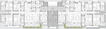 Floor Plan of Shreeji Samasta in Vasna Bhayli Main Road, Vadodara - Image 89156