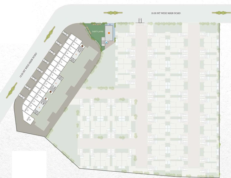 Master Plan of Samruddhi Prarambh 2 in Waghodia Road, Vadodara - Image 103991
