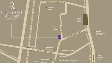 Location of Elegant Residency - Image 96510