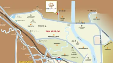 Location of Satya Pine View - Image 20600