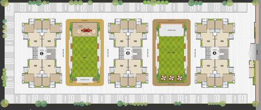 Master Plan of Santvan Skyon in Palanpur, Surat - Image 89645