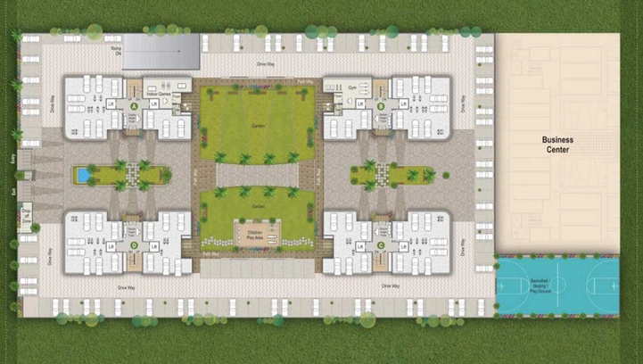 Master Plan of Shreepad Seasons in Palanpur, Surat - Image 89716