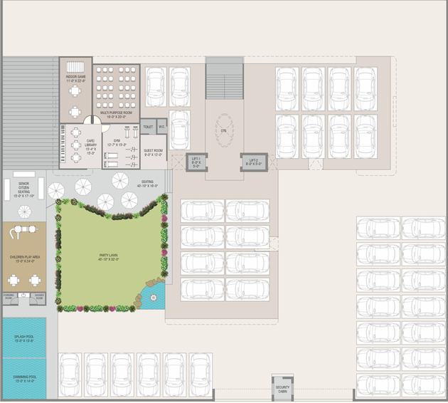 Master Plan of Durga Luxury in Bhayli Road, Vadodara - Image 89734