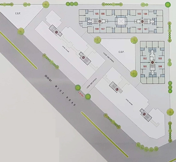 Master Plan of Varni Kailash Residency 2 in Dindoli, Surat - Image 89906