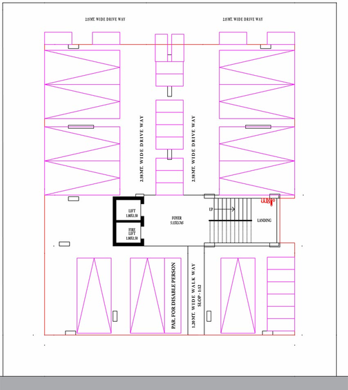 Master Plan of Hiradhan Bela Apartment in Ambawadi, Ahmedabad - Image 90159