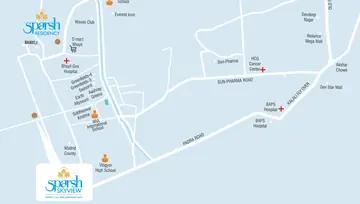 Location of Shree Sparsh Skyview - Image 89949