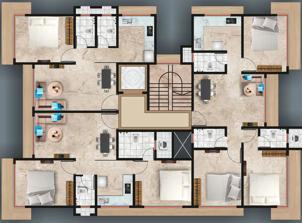 Floor Plan of Sanjog Heritage in Borivali East, Mumbai - Image 90017