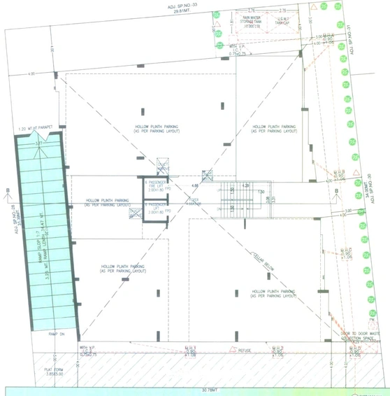 Master Plan of RV Nakshatra Bricks in Paldi, Ahmedabad - Image 90115