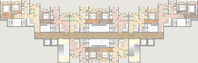 Floor Plan of Shakti Siyara Elite in Kalyan West, Thane - Image 20740
