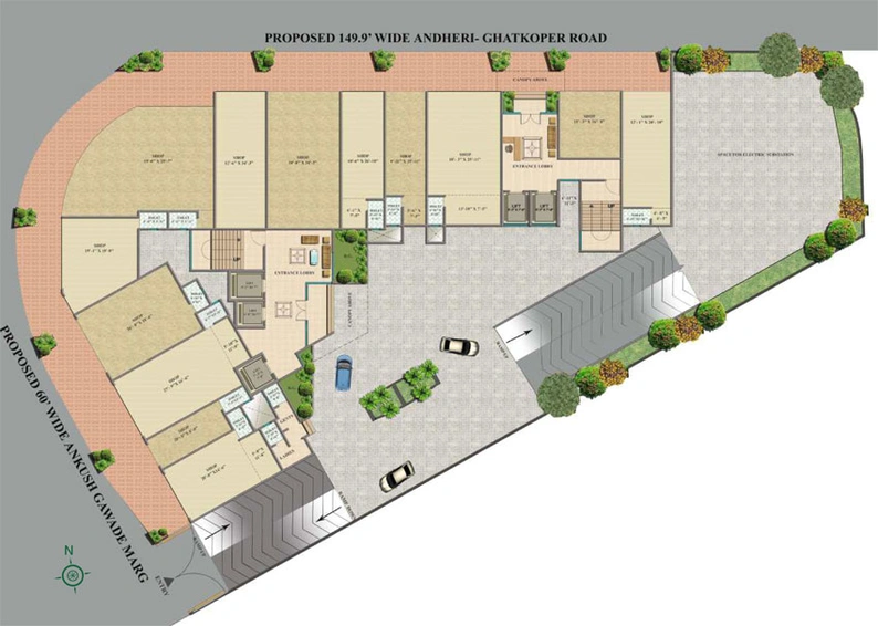Master Plan of Daga Sofrance in Ghatkopar East, Mumbai - Image 90200