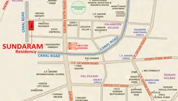 Location of Sundaram Residency - Image 90252