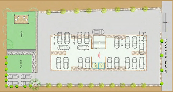 Master Plan of Sundaram Residency in Palanpur, Surat - Image 90254