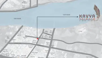 Location of Kavya Heights - Image 90837