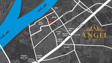 Location of Jiteshbhai Angel Heights - Image 90846