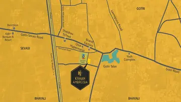 Location of Koriya Kishan Ambrosia - Image 91074