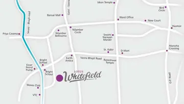 Location of Saral Lotus Whitefield - Image 91082