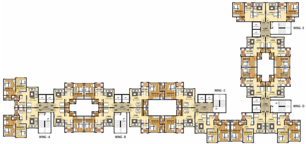 Floor Plan of Ravi Gaurav Discovery in Malad West, Mumbai - Image 90452