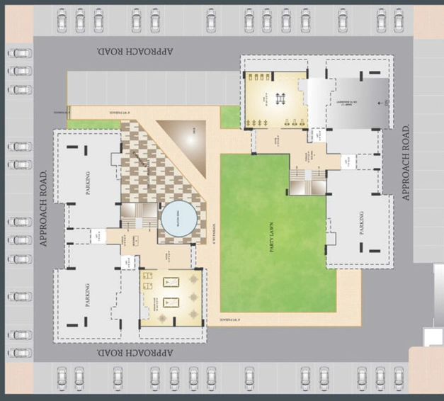 Master Plan of Blu Altezza in Pal, Surat - Image 90894