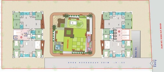 Master Plan of Coreland Luxuria in Katargam, Surat - Image 90904