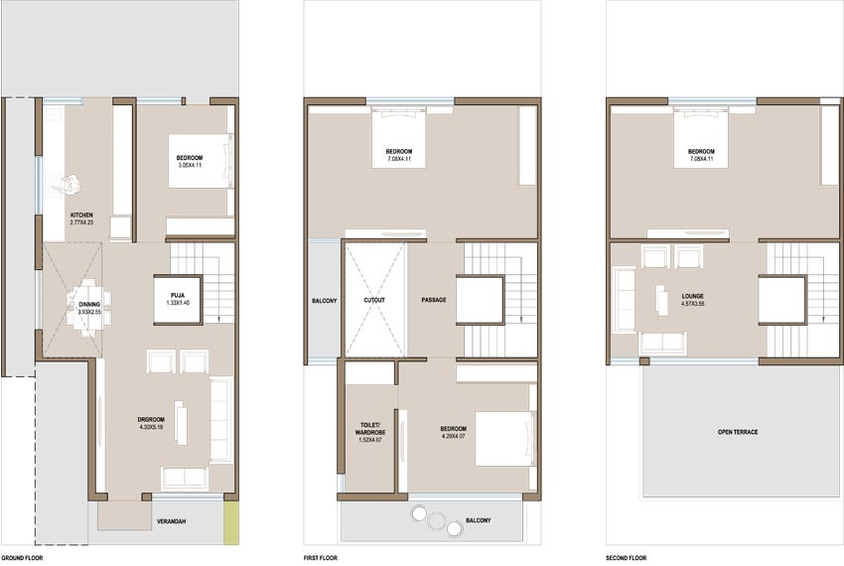 4 BHK House/Villa in Aditya Bungalows in Vastral, Ahmedabad - Image 658738