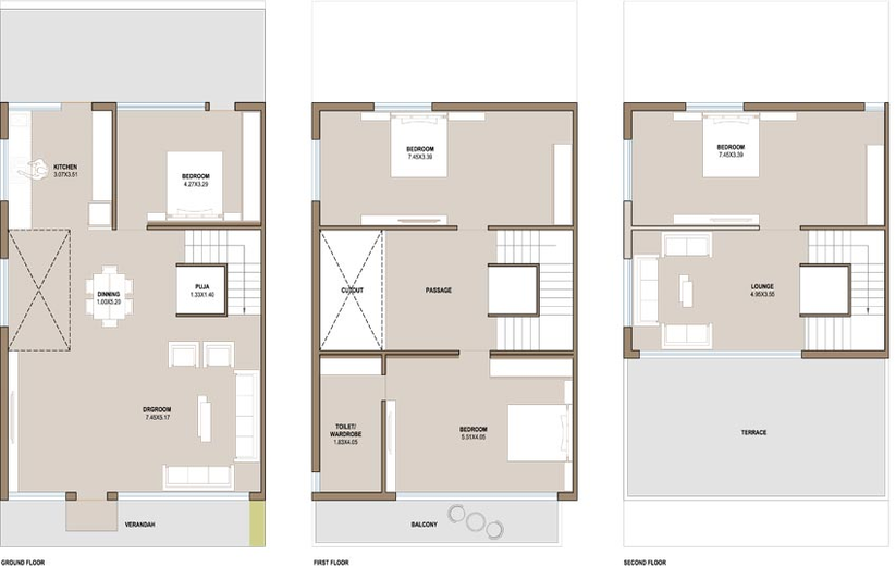 4 BHK House/Villa in Aditya Bungalows in Vastral, Ahmedabad - Image 658739