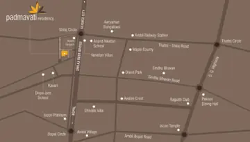 Location of Padmavati Residency - Image 90855