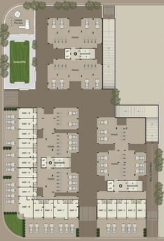 Master Plan of Padmavati Residency in Shilaj, Ahmedabad - Image 90857